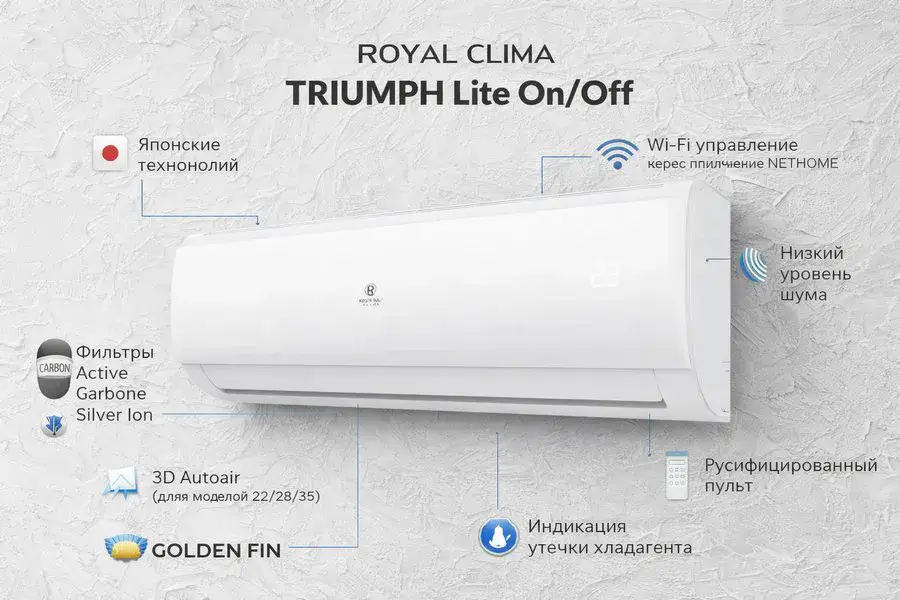 Кондиционер Royal Clima Triumph Lite